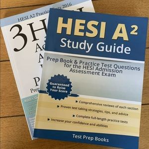 Nursing HESI study guide books